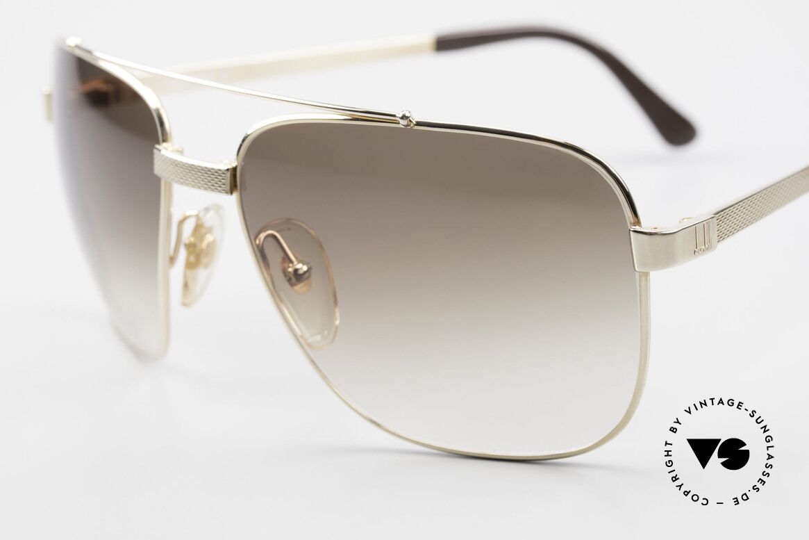 Dunhill 6036 Gold Plated Frame Comfort Fit, 'barley': hundreds of minute facets to give a soft sheen, Made for Men