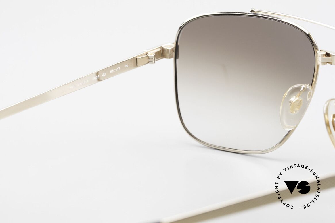 Dunhill 6036 Gold Plated Frame Comfort Fit, Size: large, Made for Men