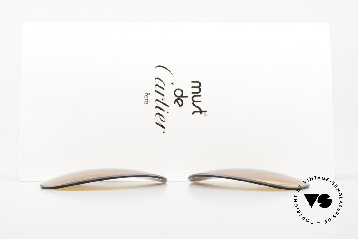 Cartier Vendome Lenses - L Double Gradient Desert Storm, made by our optician (thus, brand-new and scratch-free), Made for Men and Women