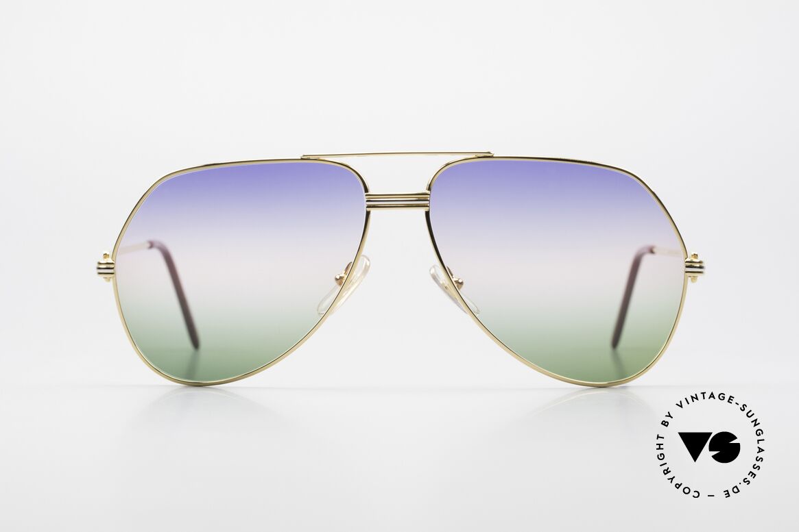 Cartier Vendome LC - L Rare Luxury Sunglasses 80's, mod. "Vendome" was launched in 1983 & made till 1997, Made for Men