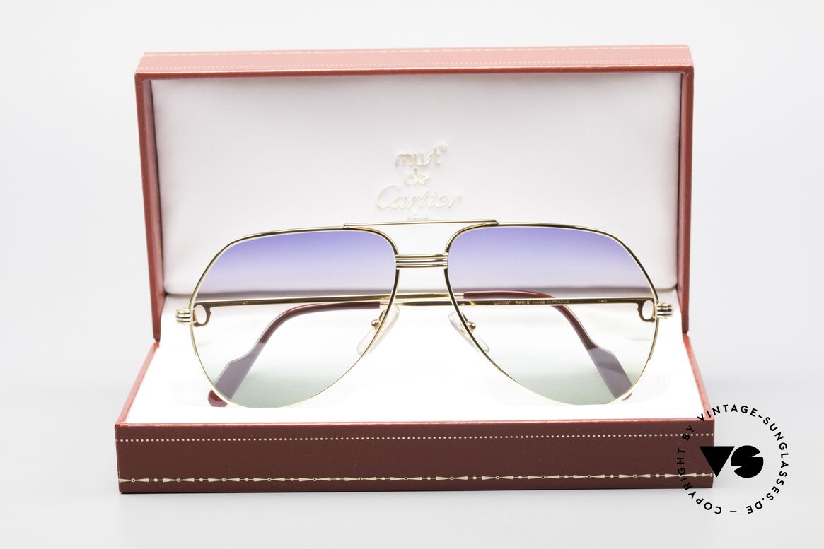 Cartier Vendome LC - L Rare Luxury Sunglasses 80's, NO retro sunglasses, but an authentic vintage ORIGINAL, Made for Men