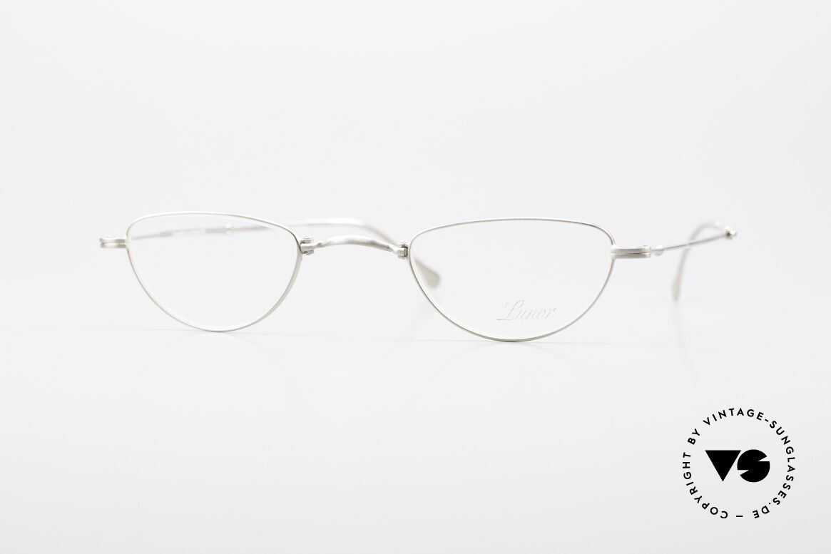 Lunor XXV Folding 06 Foldable Reading Eyeglasses, rare Lunor folding reading glasses XXV 06 in size 40/25, Made for Men and Women
