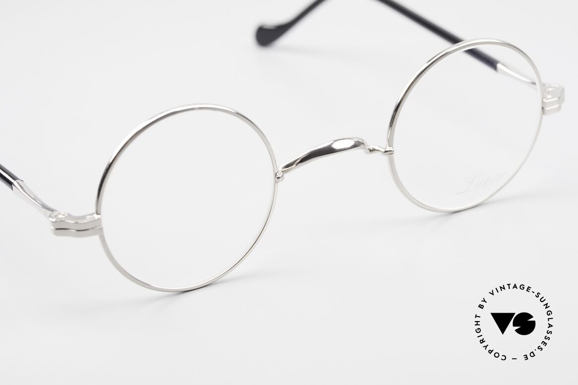 Lunor II A 12 Round Eyewear Platinum, unworn RARITY (for all lovers of quality) from app. 2010, Made for Men and Women