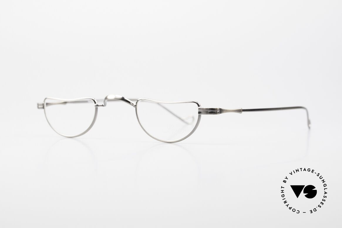 Lunor II 07 Classic Reading Eyeglasses, unisex model for ladies & gents; handmade in Germany, Made for Men and Women