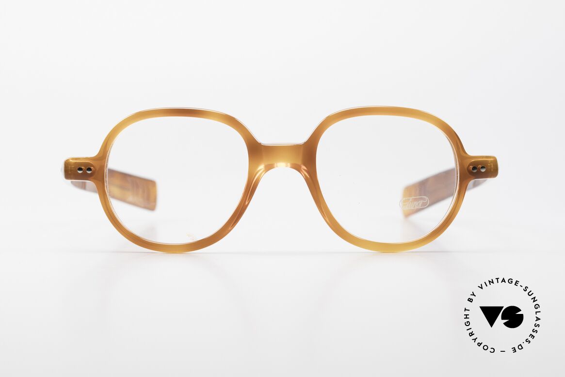 Lunor A50 Round Panto Acetate Glasses, LUNOR glasses, model 50 from the Acetate collection, Made for Men and Women