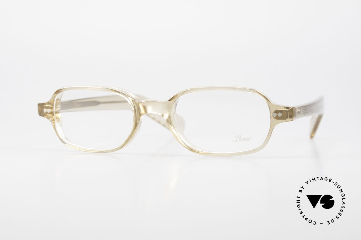 Lunor A56 Classic Lunor Acetate Glasses, A 56: classic Lunor glasses from the Acetate collection, Made for Men and Women