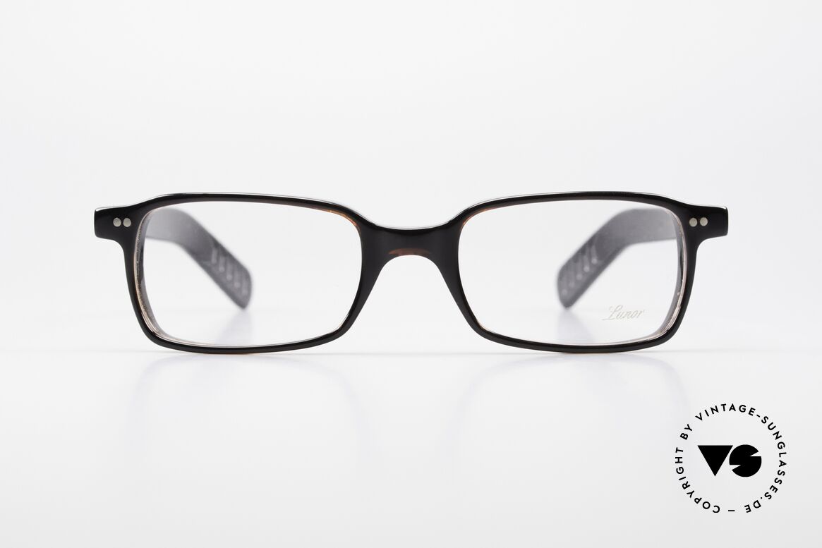 Lunor A55 Square Lunor Glasses Acetate, A 55: square Lunor glasses from the Acetate collection, Made for Men and Women