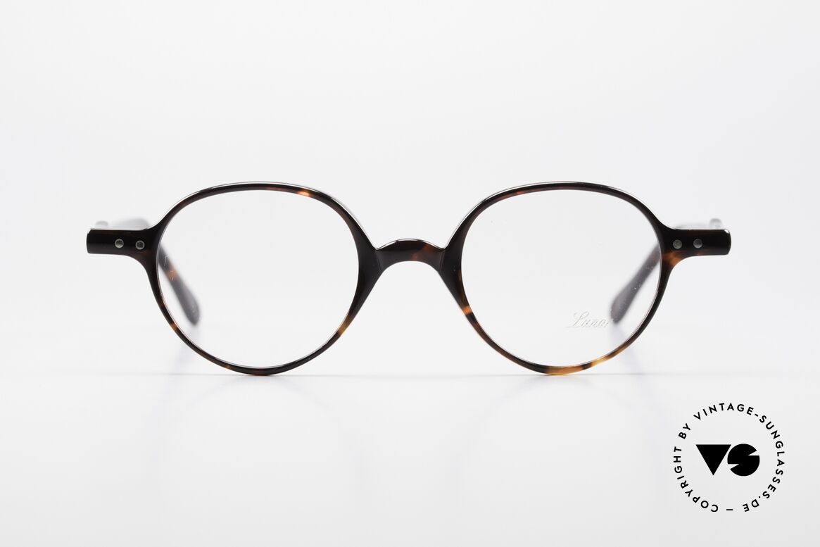 Lunor A43 Panto Acetate Eyeglass-Frame, LUNOR glasses, model 43 from the Acetate collection, Made for Men and Women