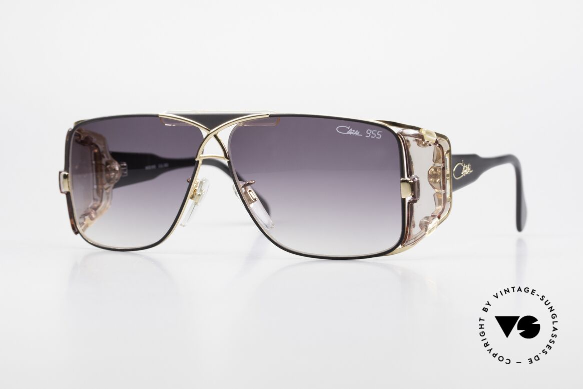Cazal 955 Rare 80's Hip Hop Sunglasses, West Germany CAZAL designer sunglasses from 1987, Made for Men