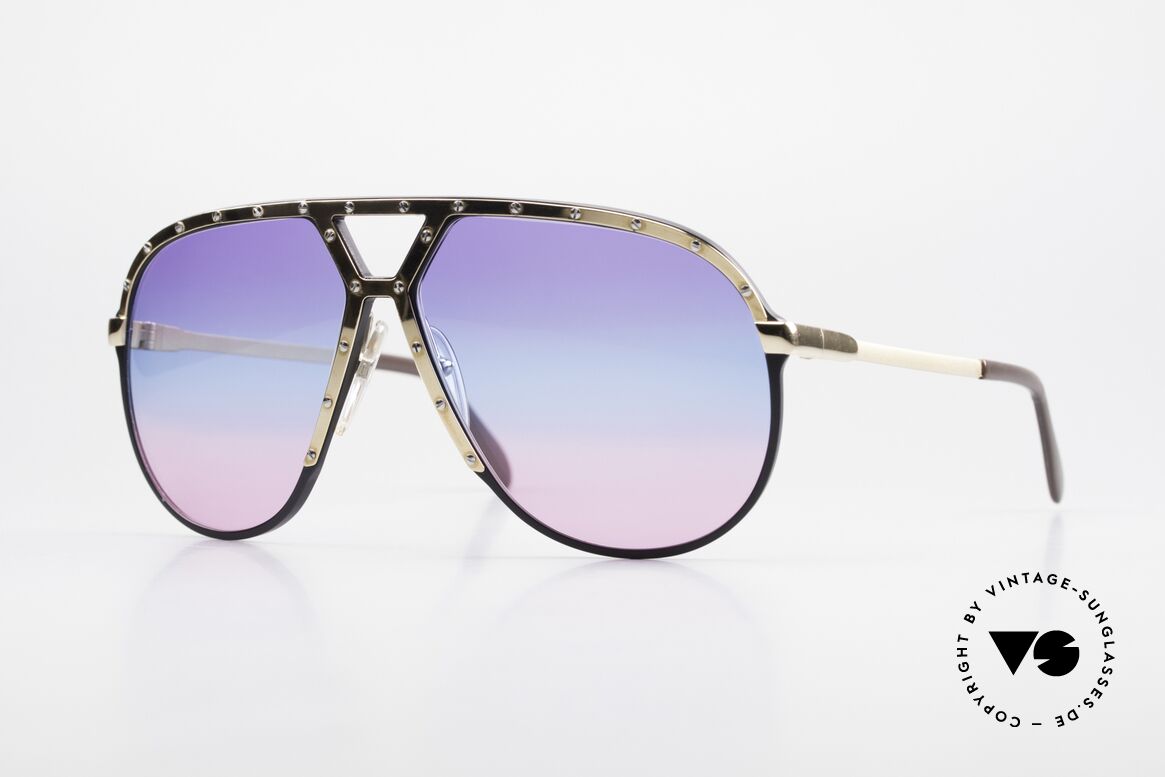 Alpina M1 Tricolored 80's Sunglasses, old WEST GERMANY M1 sunglasses by ALPINA, Made for Men