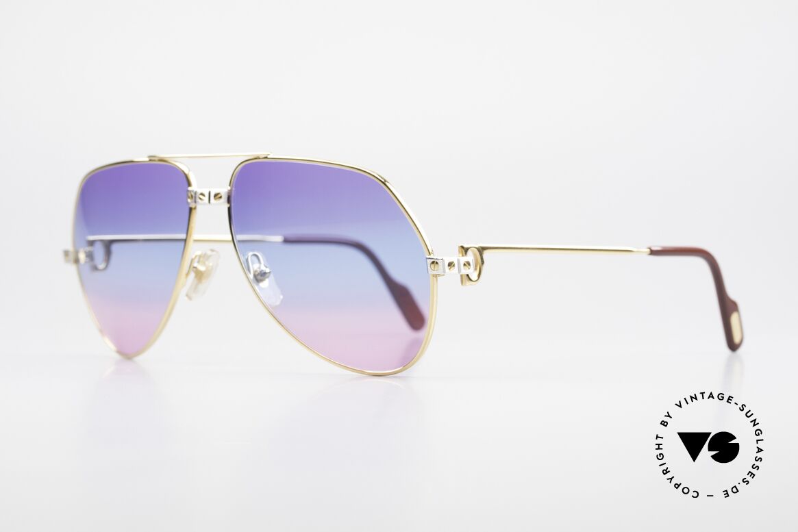 Cartier Vendome Santos - M One Of A Kind 80's Collectible, Santos Decor (with 3 screws): MEDIUM size 59-14, 130, Made for Men and Women