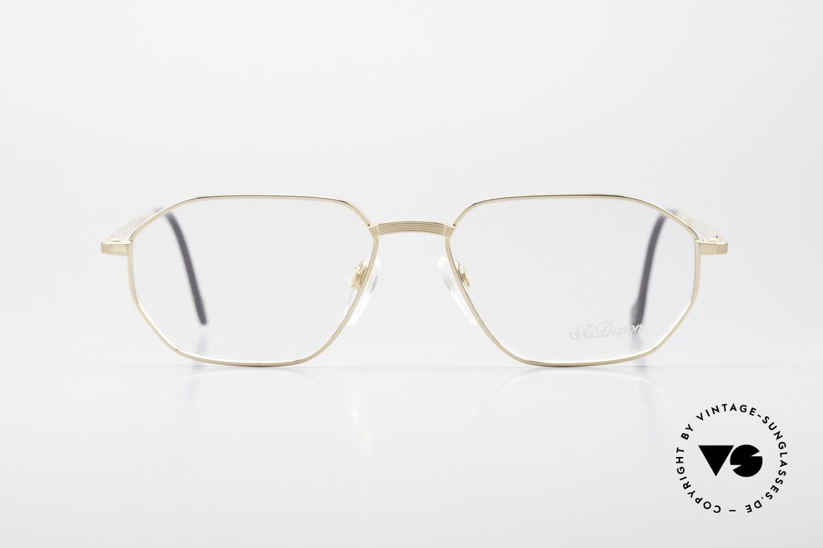 S.T. Dupont D059 Luxury Gold Plated Frame 90's, top-notch craftsmanship (the frame is 23ct gold-plated), Made for Men