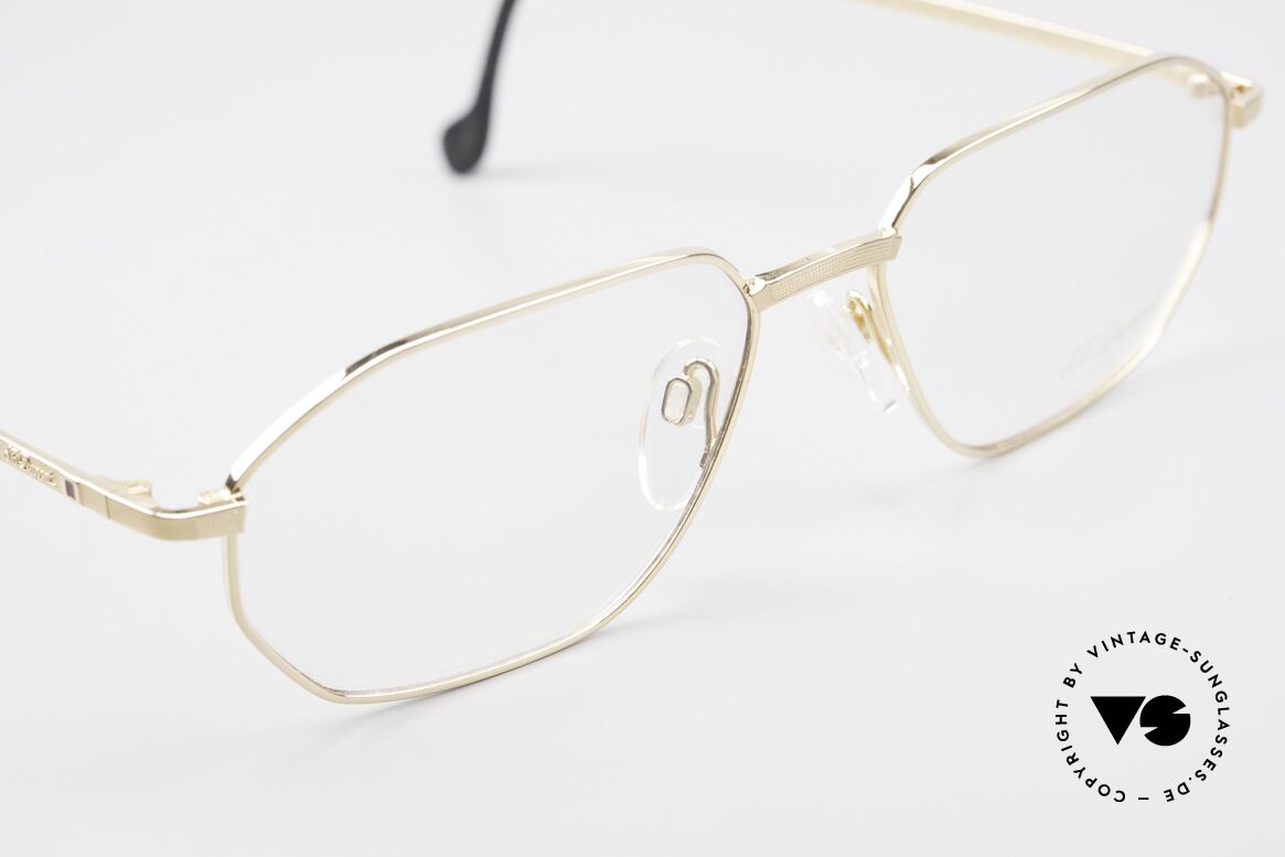 S.T. Dupont D059 Luxury Gold Plated Frame 90's, unworn (like all our rare vintage frames by S.T. Dupont), Made for Men
