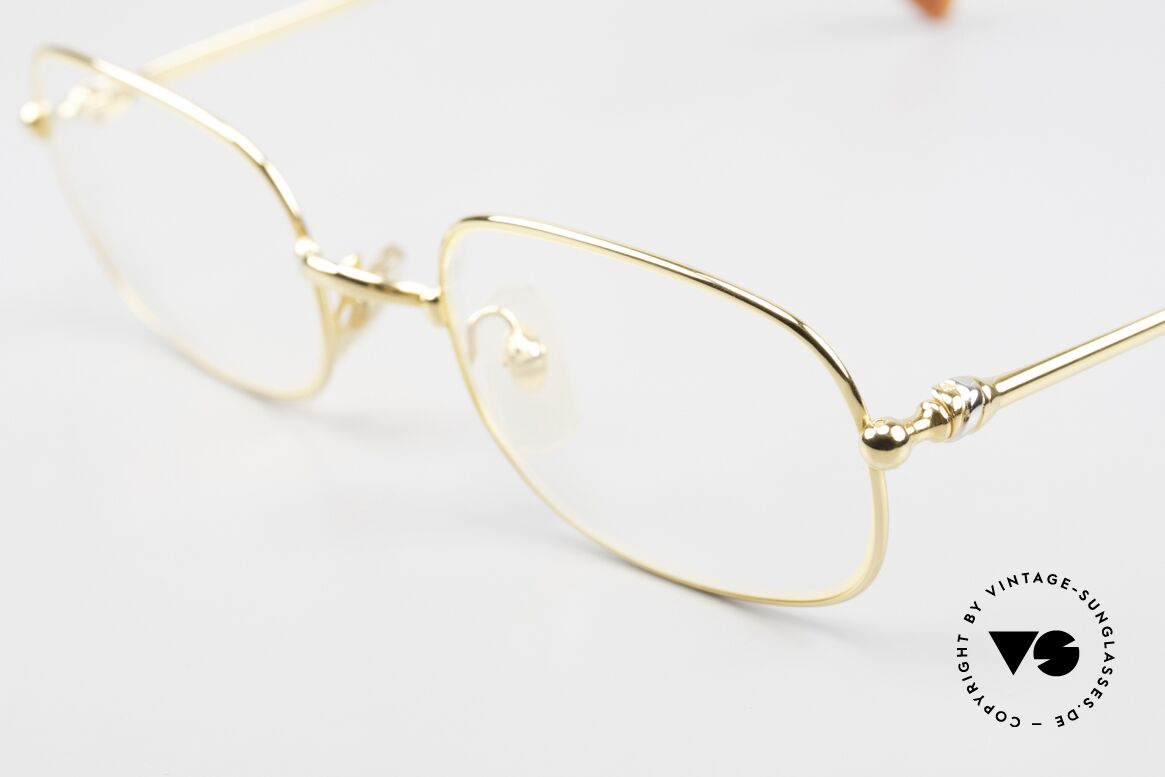 Cartier Deimios Rare Luxury Eyeglasses 90's, precious & timeless design in medium size 52/21, 135, Made for Men and Women