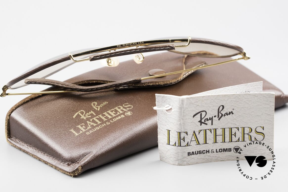 Ray Ban Outdoorsman II Changeable Leathers Shades, Size: large, Made for Men
