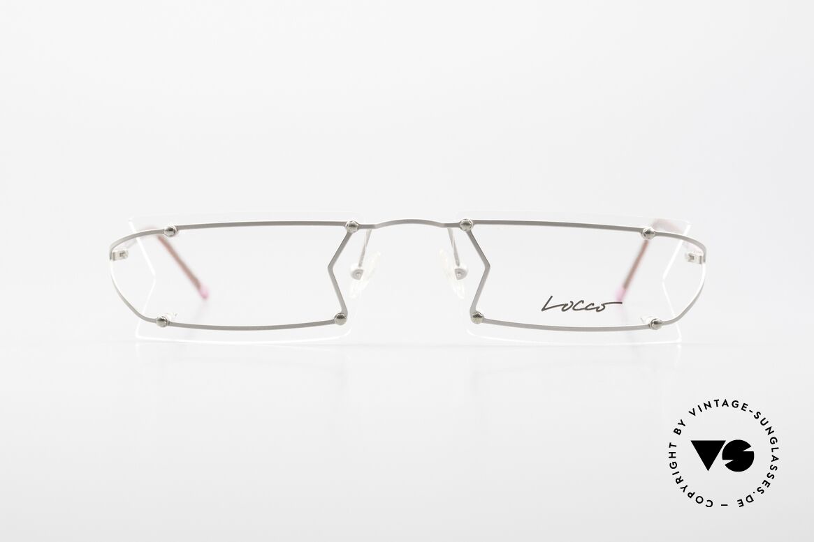 Locco Pinot Crazy Designer Eyeglasses 90's, the slogan:"Funtastic Eyewear for Funtastic People", Made for Men and Women