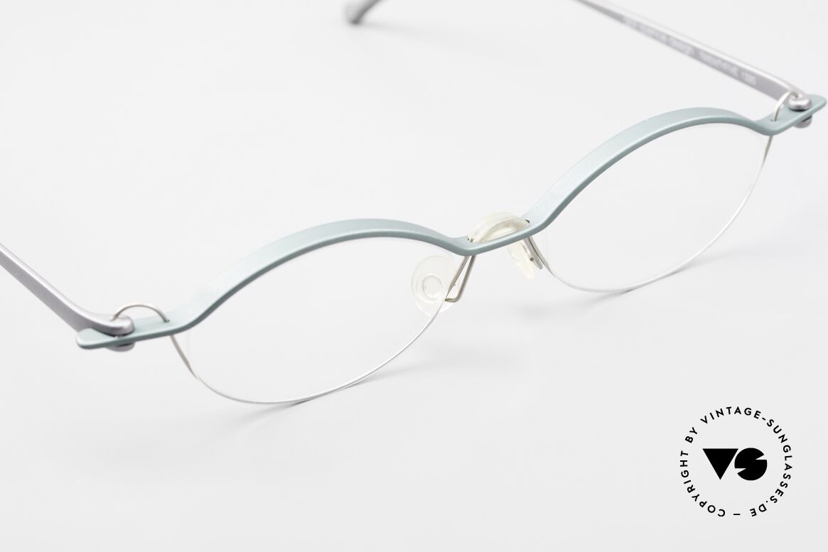 ProDesign No25 Gail Spence Aluminium Frame, unworn (like all our rare vintage ProDesign eyewear), Made for Men and Women