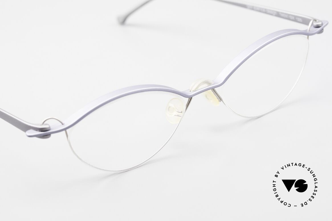 ProDesign No26 Aluminium Gail Spence Frame, unworn (like all our rare vintage ProDesign eyewear), Made for Men and Women