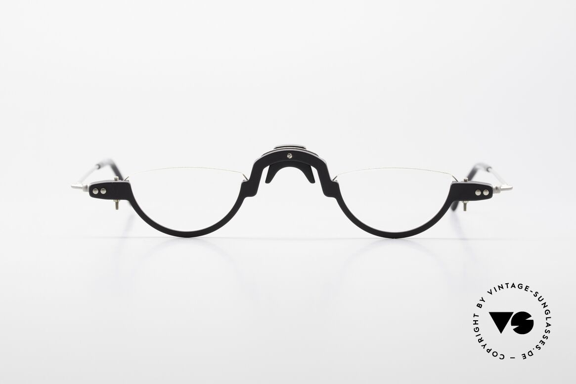 MDG Bauhaus 5005 Minimalist Architect's Glasses, MDG 5005: minimalist reading glasses, Bauhaus style, Made for Men and Women