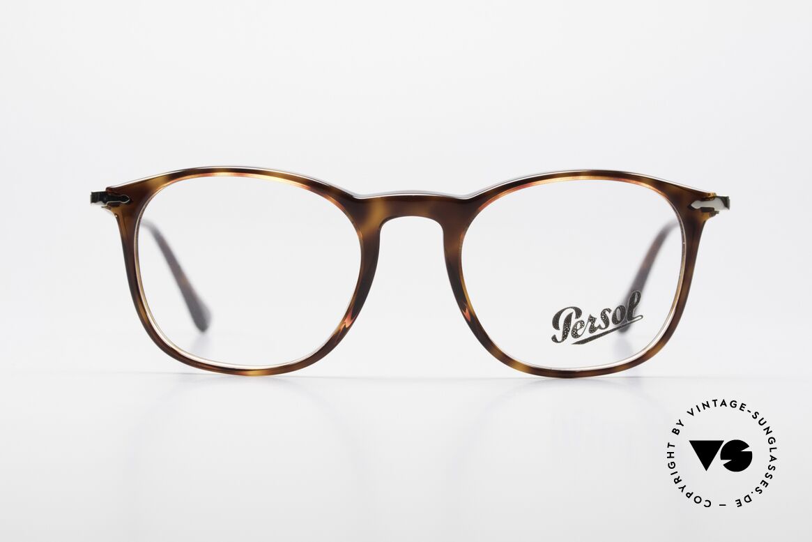 Persol 3124 Classic Timeless Unisex Frame, very elegant Persol eyeglass-frame from Italy, Made for Men and Women