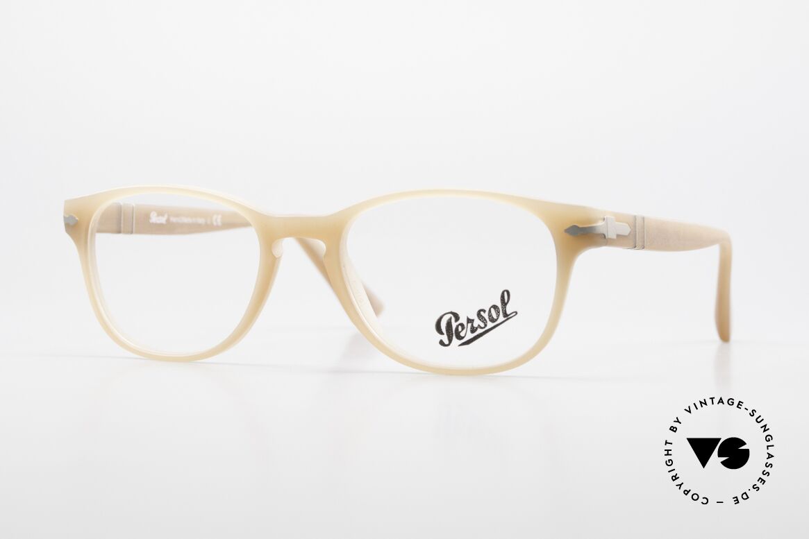 Persol 3085 Ladies Glasses Classic Ambra, Persol 3085: very elegant eyeglasses for women, Made for Women