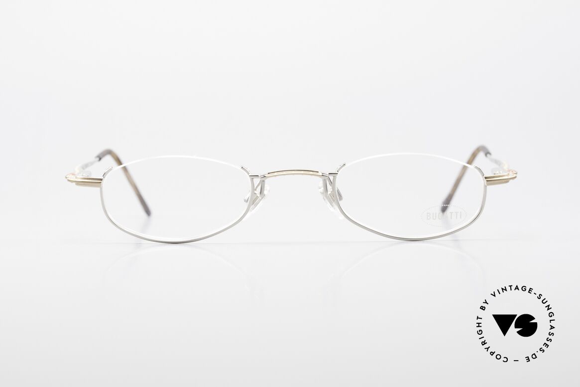 Bugatti 23668 High-Tech Reading Eyeglasses, lightweight frame (17g) with flexible spring hinges, Made for Men