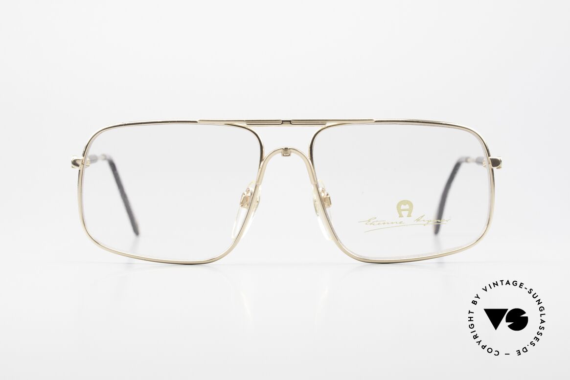 Aigner EA23 Rare 80's Vintage Eyeglasses, Etienne Aigner vintage designer glasses of the 80s, Made for Men