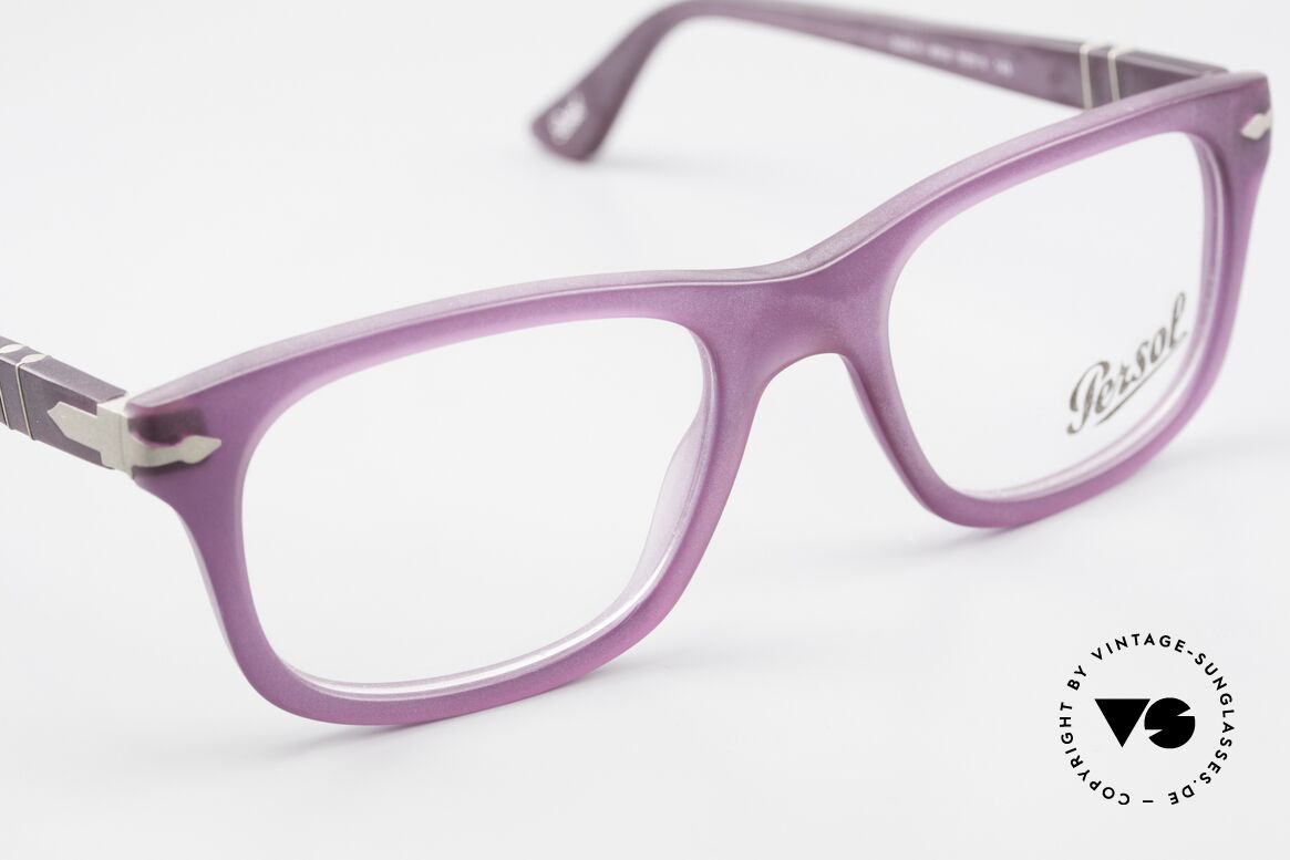 Persol 3029 Ladies Glasses Purple Violet, DEMOS can be replaced with lenses of any kind, Made for Women