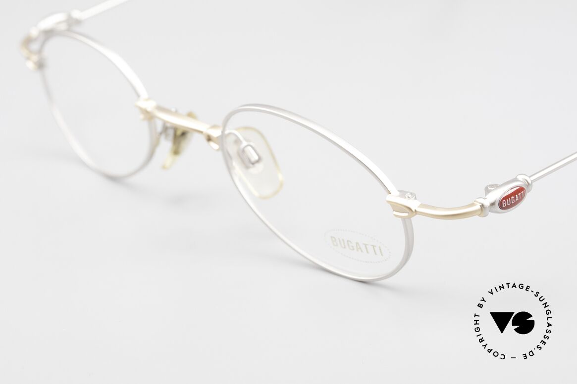 Bugatti 10759 Vintage Eyeglasses Men 90's, unworn rarity of the late 90's (incl. Bugatti hard case), Made for Men
