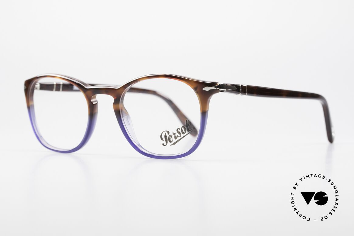 Persol 3007 Terrae Oceano Edition Small, unworn (like all our classic PERSOL eyeglasses), Made for Men and Women