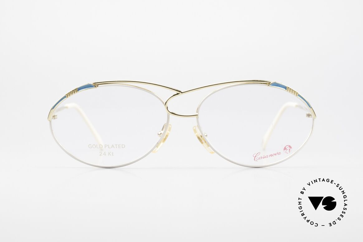 Casanova LC13 24kt Gold Plated Vintage Frame, fantastic combination of colors, shape & functionality, Made for Women