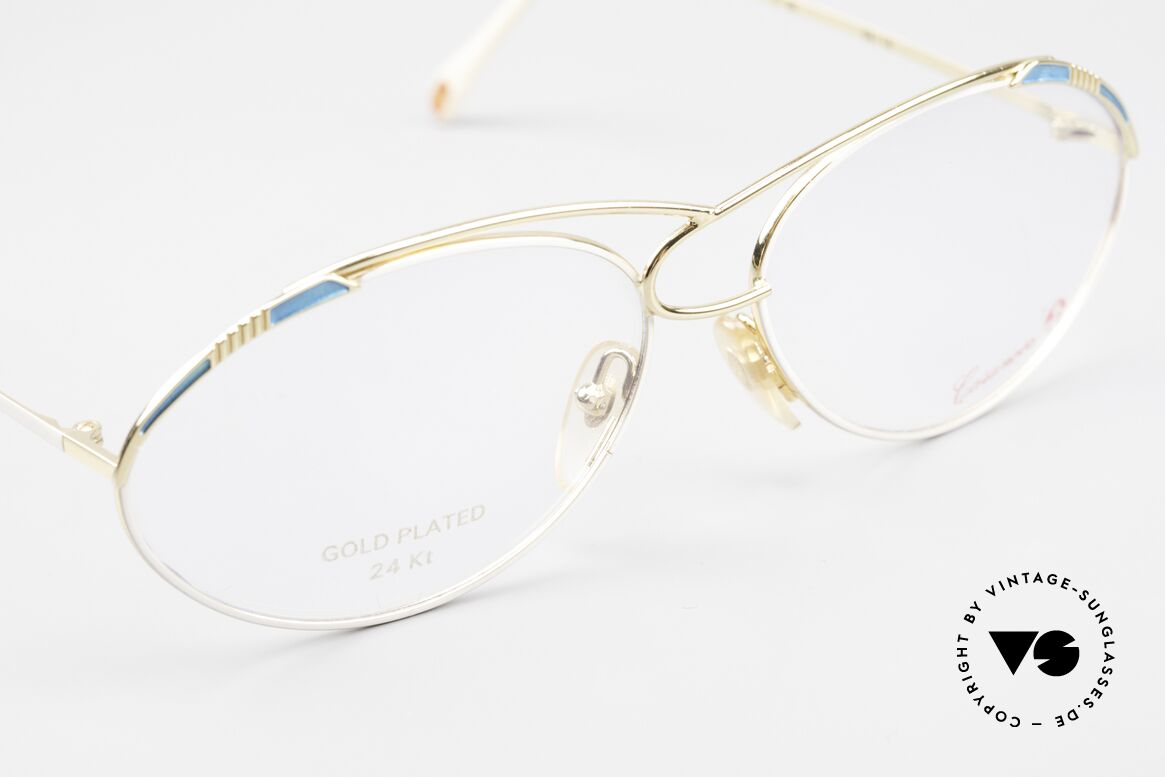 Casanova LC13 24kt Gold Plated Vintage Frame, NOS - unworn (like all our artistic vintage 80's eyewear), Made for Women