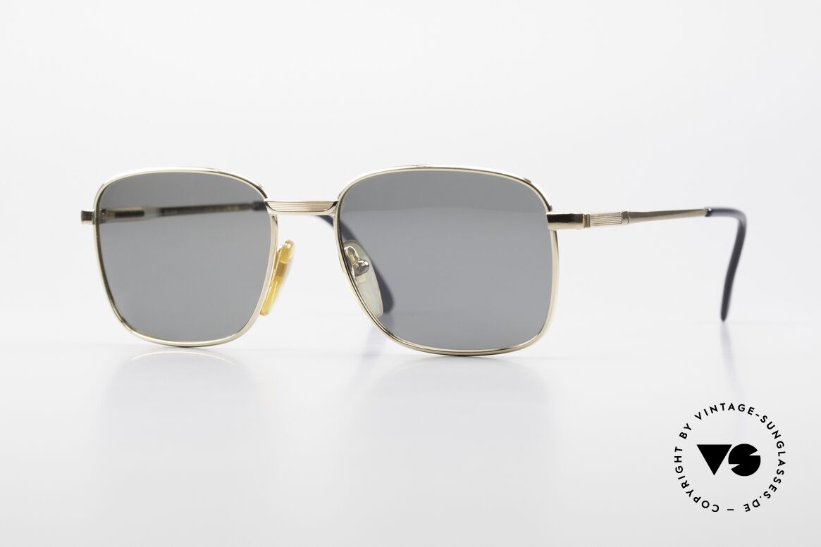 Henry Jullien Cougar Gold Filled Vintage 80's Frame, old Henry Jullien sunglasses from 1989, COUGAR!, Made for Men