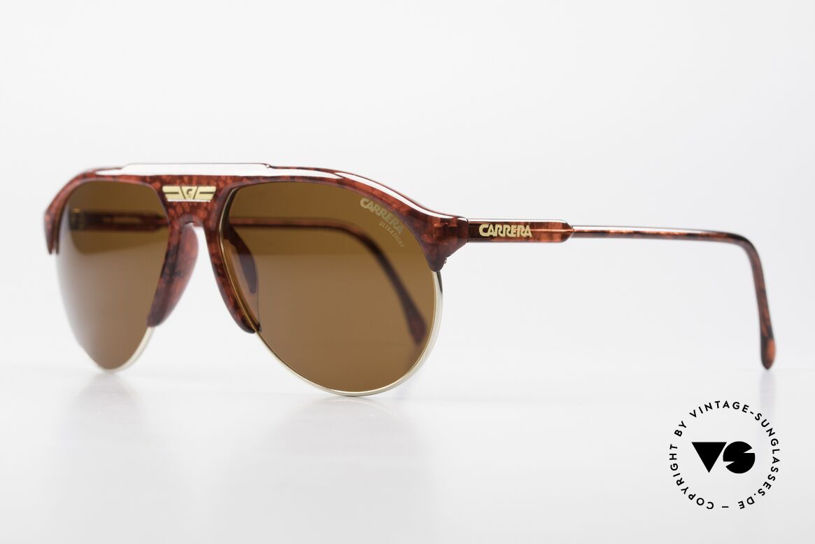 Carrera 5444 Wide Aviator Sunglasses 90's, with high-end Carrera ULTRASIGHT lenses; 100% UV, Made for Men