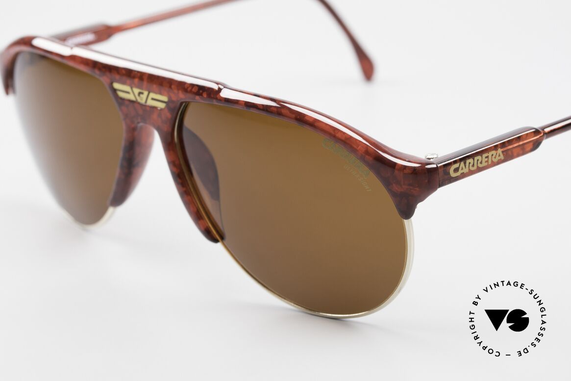 Carrera 5444 Wide Aviator Sunglasses 90's, unworn, new old stock (incl. soft case by CARRERA), Made for Men