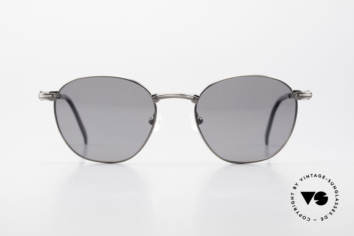 Jean Paul Gaultier 57-3178 Ladies And Gents Sunglasses, lightweight & comfortable frame, brushed metal, Made for Men and Women