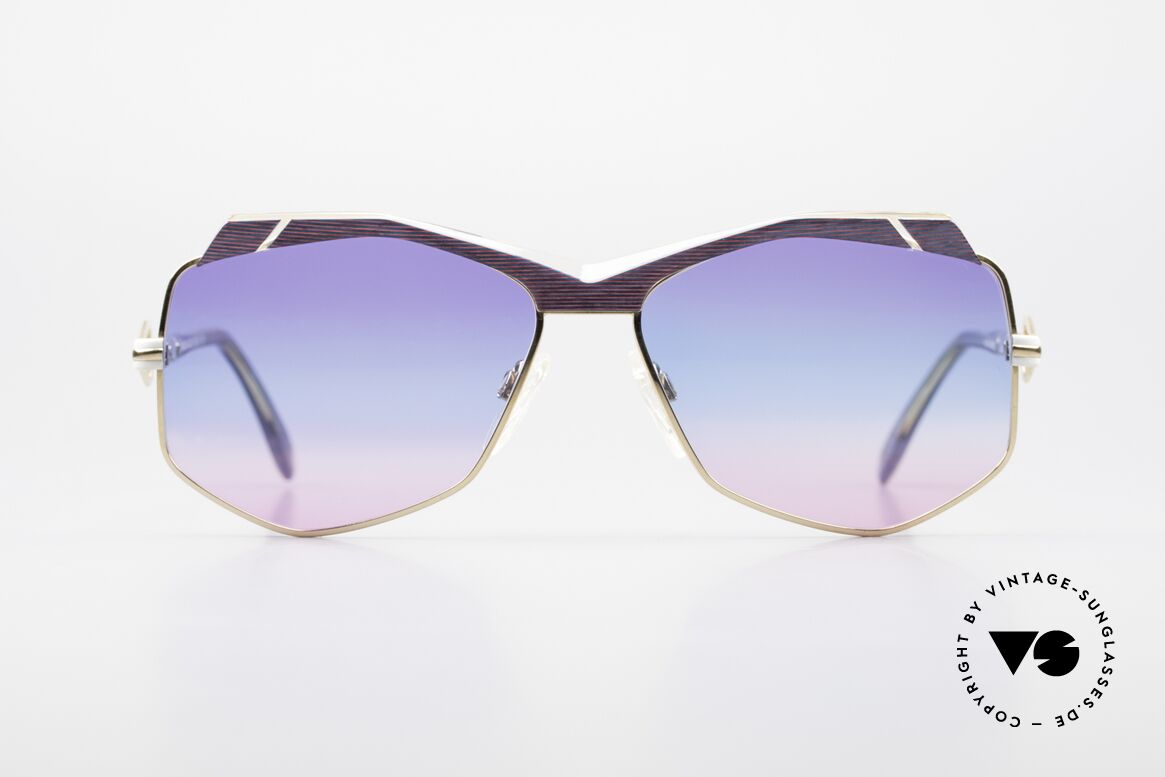 Cazal 230 Colorful Cazal Sunglasses 80's, crazy CAZAL designer sunglasses from 1986/87, Made for Women