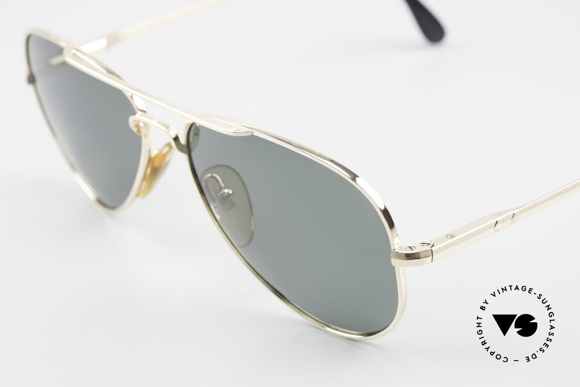 Henry Jullien Dakota Gold Filled Aviator Frame 80's, incredible TOP-quality; with flexible spring hinges, Made for Men