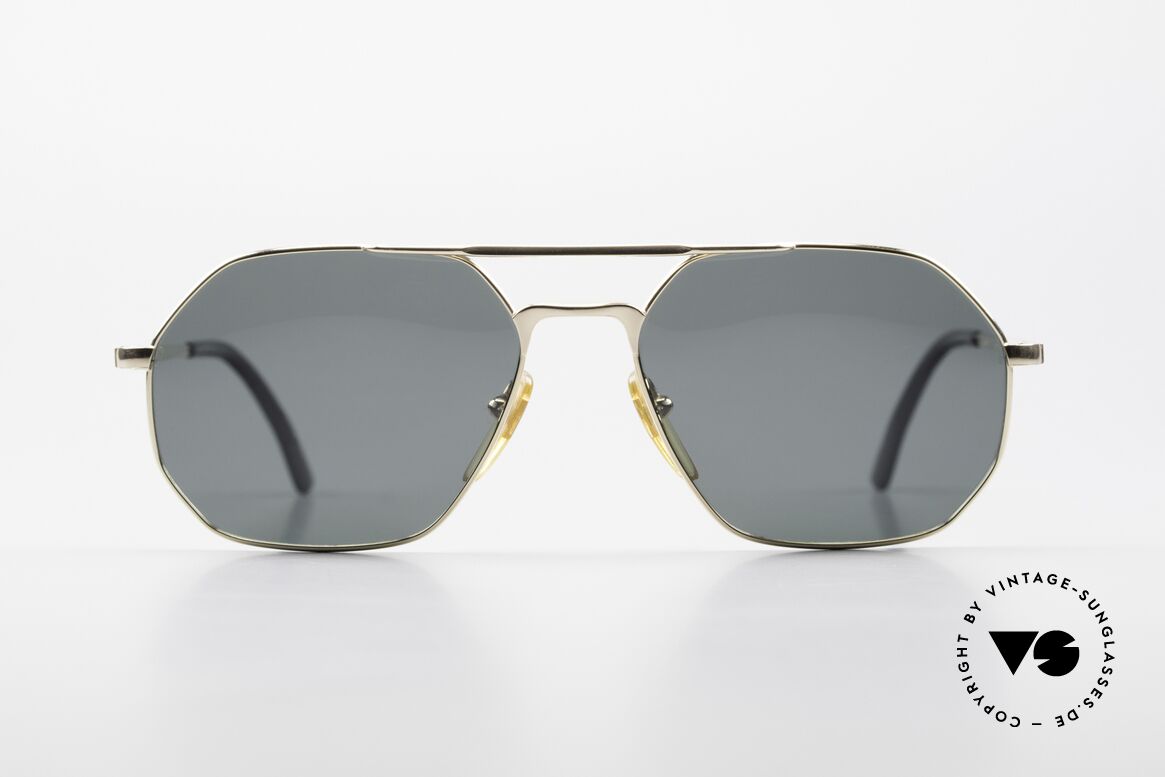 Henry Jullien Flag Gold Filled & Spring Hinges, old Henry Jullien sunglasses from 1989, mod. FLAG, Made for Men
