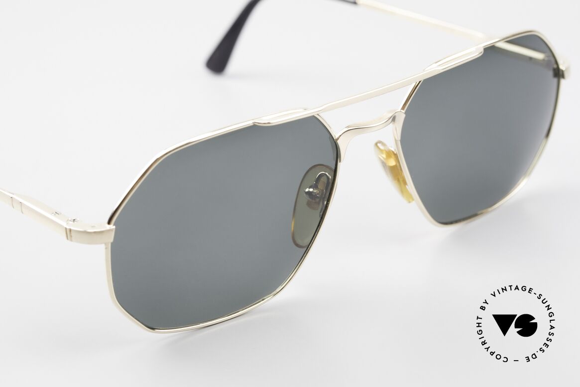 Henry Jullien Flag Gold Filled & Spring Hinges, unworn, NOS, like all our rare gold-filled 80's frames, Made for Men