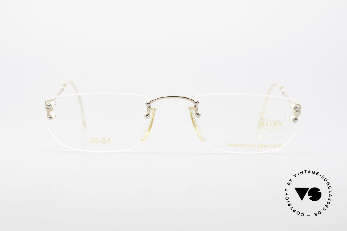 Henry Jullien Melrose 09 Rimless Vintage Frame 1994, rimless vintage eyeglass-frame by HENRY JULLIEN, Made for Women