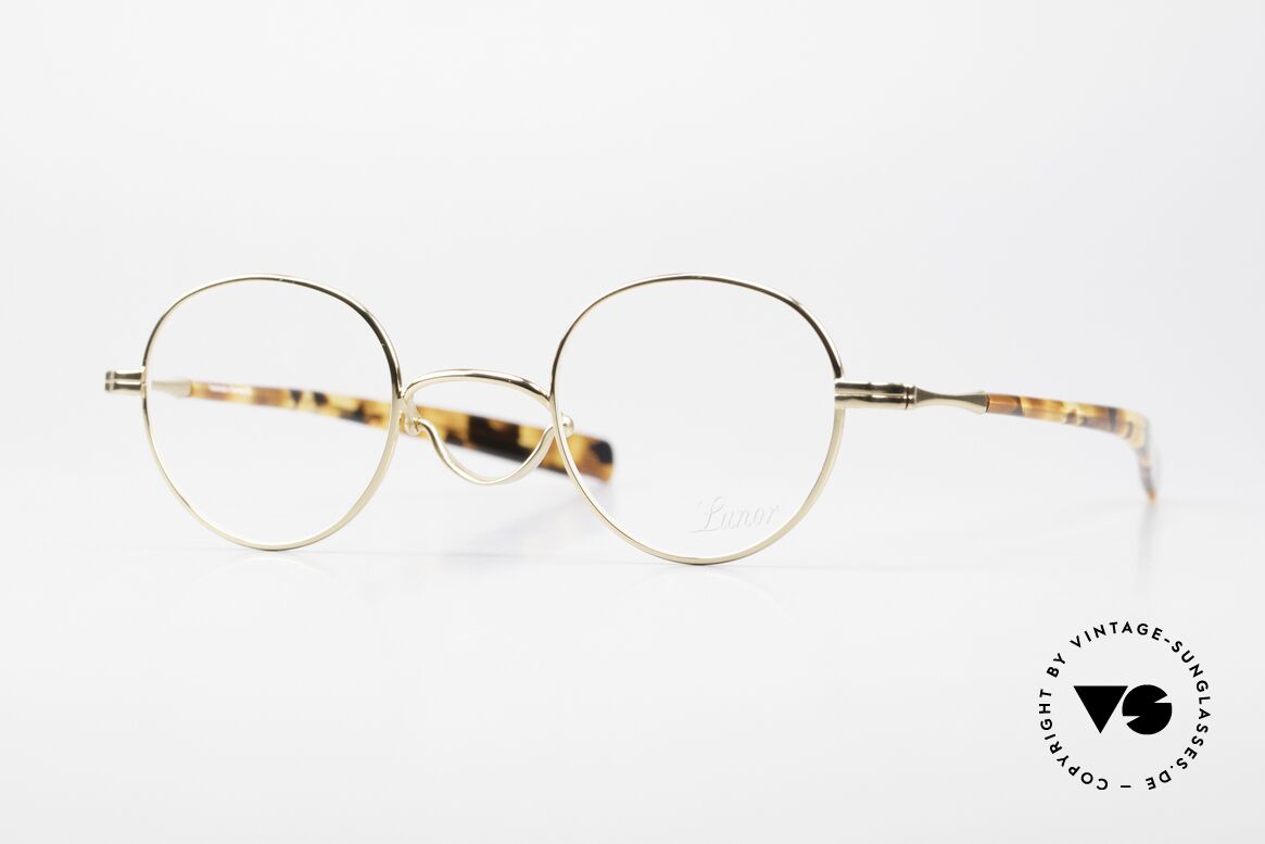 Lunor Swing A 32 Panto Swing Bridge Gold Plated, original LUNOR Swing A 32 vintage PANTO glasses, Made for Men and Women Lunor Swing A 32 Panto Swing Bridge Gold Plated, original LUNOR Swing A 32 vintage PANTO glasses, Made for Men and Women