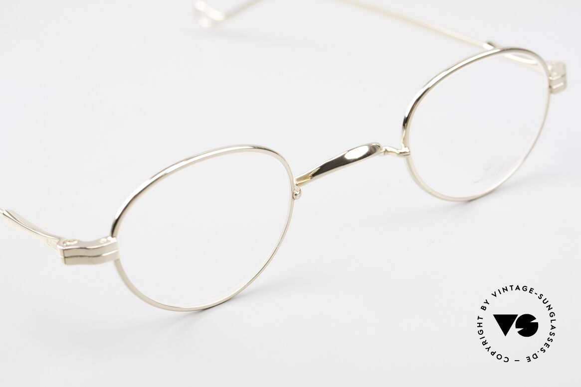 Lunor II 03 XS Unisex Frame Gold Plated, unworn single item (for all lovers of quality), true rarity, Made for Men and Women
