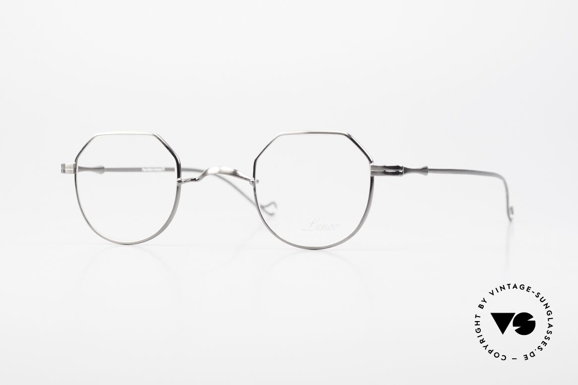 Lunor II 18 Jeremy Irons Glasses Die Hard, vintage Lunor eyeglasses of the old "LUNOR II" series, Made for Men and Women