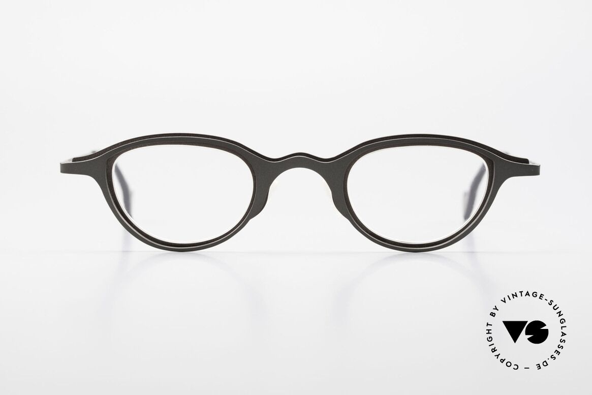 Theo Belgium Uno Enchanting Ladies Eyeglasses, very interesting 90's Theo Belgium ladies eyeglasses, Made for Women