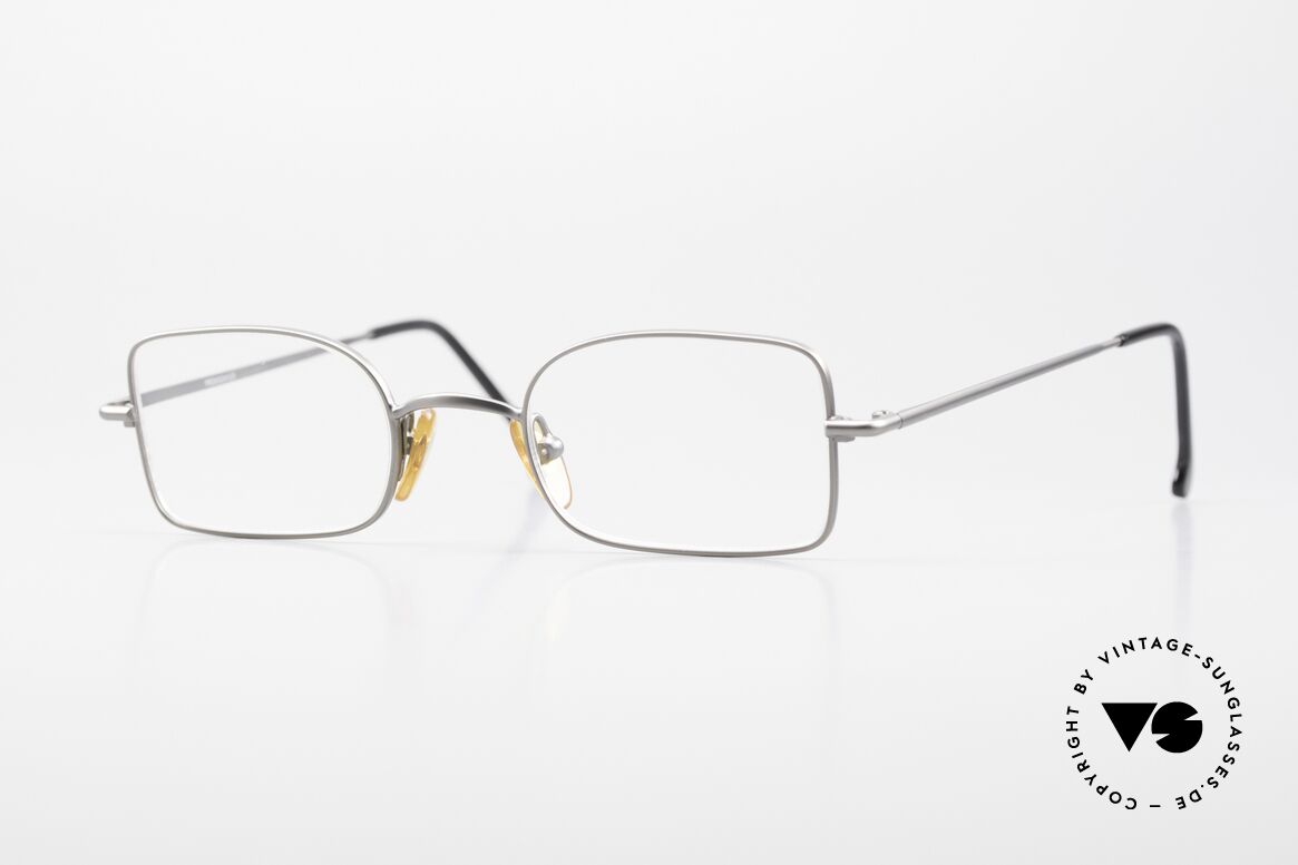 W Proksch's M19/11 1990's Avantgarde Eyeglasses, original, old Proksch's vintage glasses from 1992, Made for Men and Women