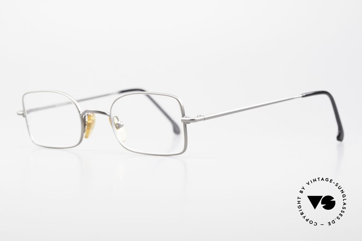 W Proksch's M19/11 1990's Avantgarde Eyeglasses, plain frame design & Japanese striving for quality, Made for Men and Women