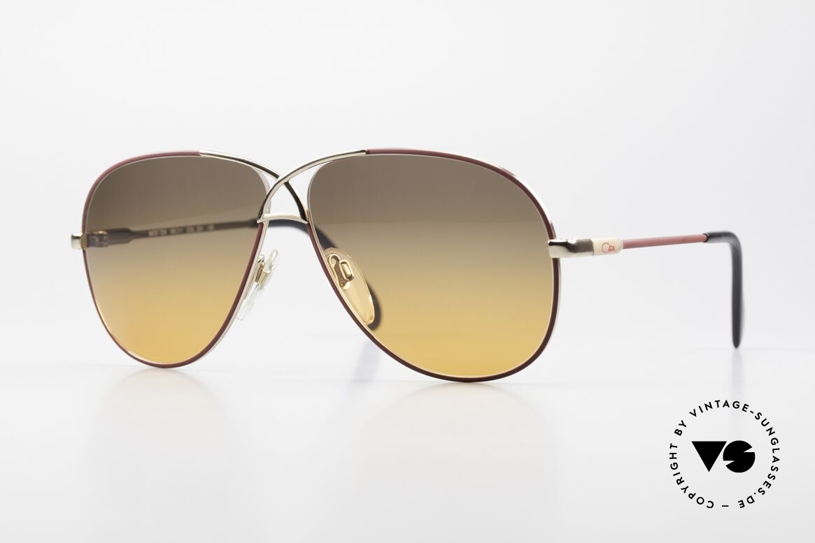 Cazal 728 80's Designer Aviator Shades, legendary aviator design from the 80's by Cazal, Made for Men and Women