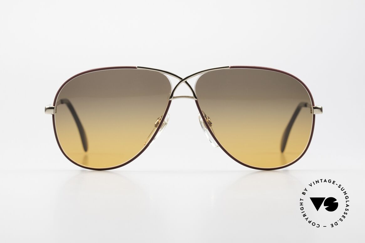 Cazal 728 80's Designer Aviator Shades, CAZAL's response to the Ray-Ban 'Large Metal', Made for Men and Women