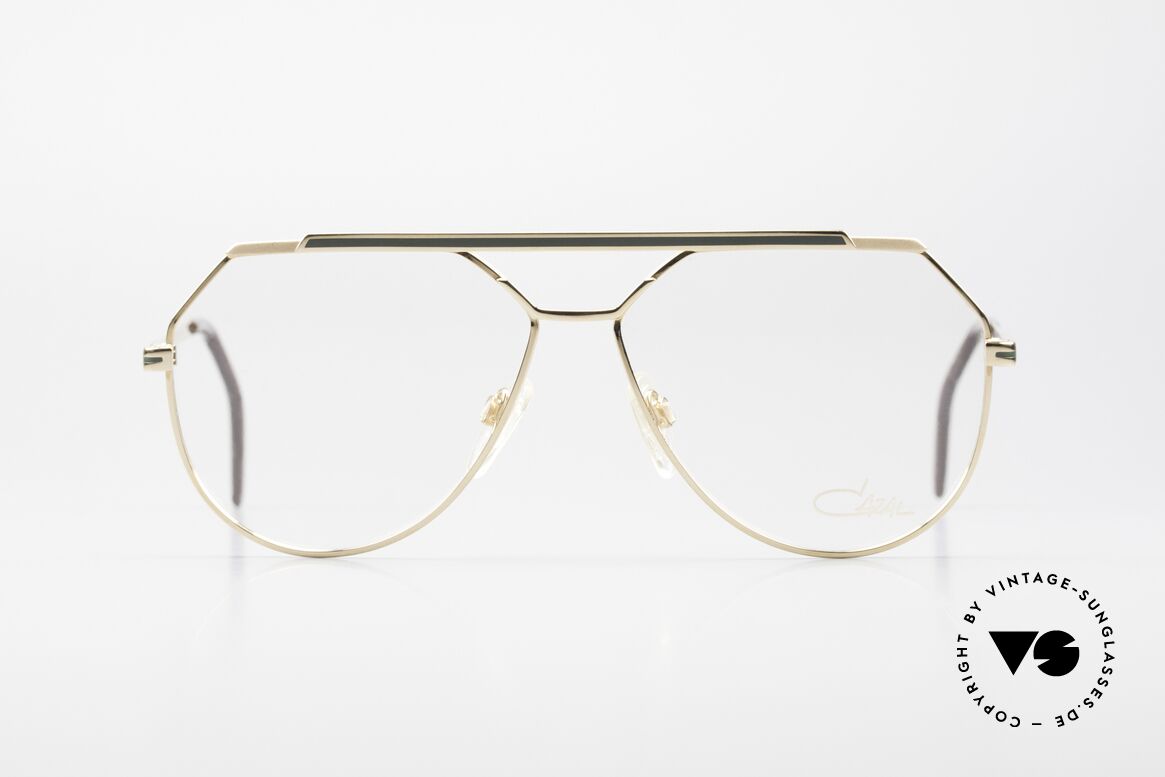 Cazal 733 Old Cazal Aviator Eyeglasses, delicate double bridge & "aviator" design (truly 80's), Made for Men